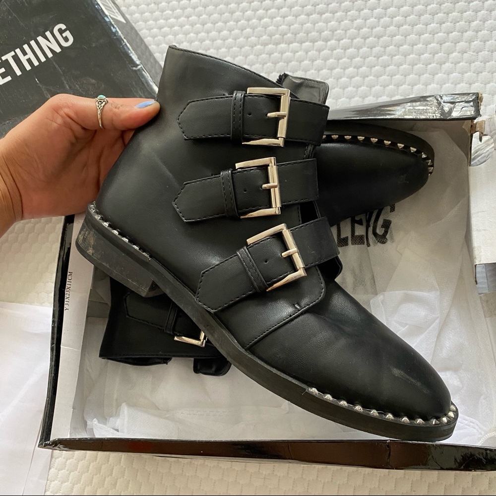Pretty little thing studded boots